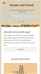 Mobile Screenshot of direktundfrisch.de